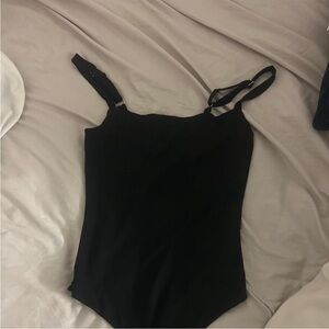 Princess Polly Black Kids Bodysuit